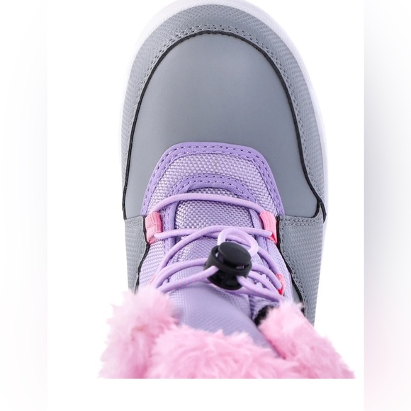 Wonder Nation Toddler & Kids Mid Calf Bungee Winter Boots size 12 - Picture 2 of 3